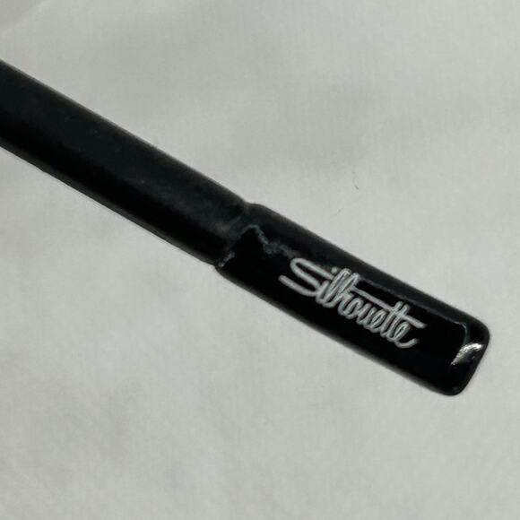 Silhouette 5561 Eyeglasses FRAMES 9040 Black ..[]19-150 Austria Titanium J812 - Picture 13 of 16